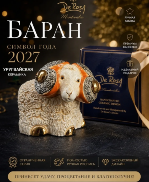 статуэтка баран символ нового года 2027